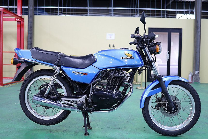1980年/極上車!CB250RS/フルノーマル/オリジナル/エンジン載せ替え無し/コーションラベル/オリジナルペイント/実走行9000Km/国内物/希少車拍卖