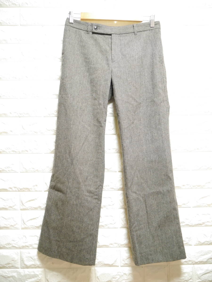 A263 ◇ HUMAN WOMAN | ヒューマンウーマン スラックス グレー 中古 サイズ2拍卖