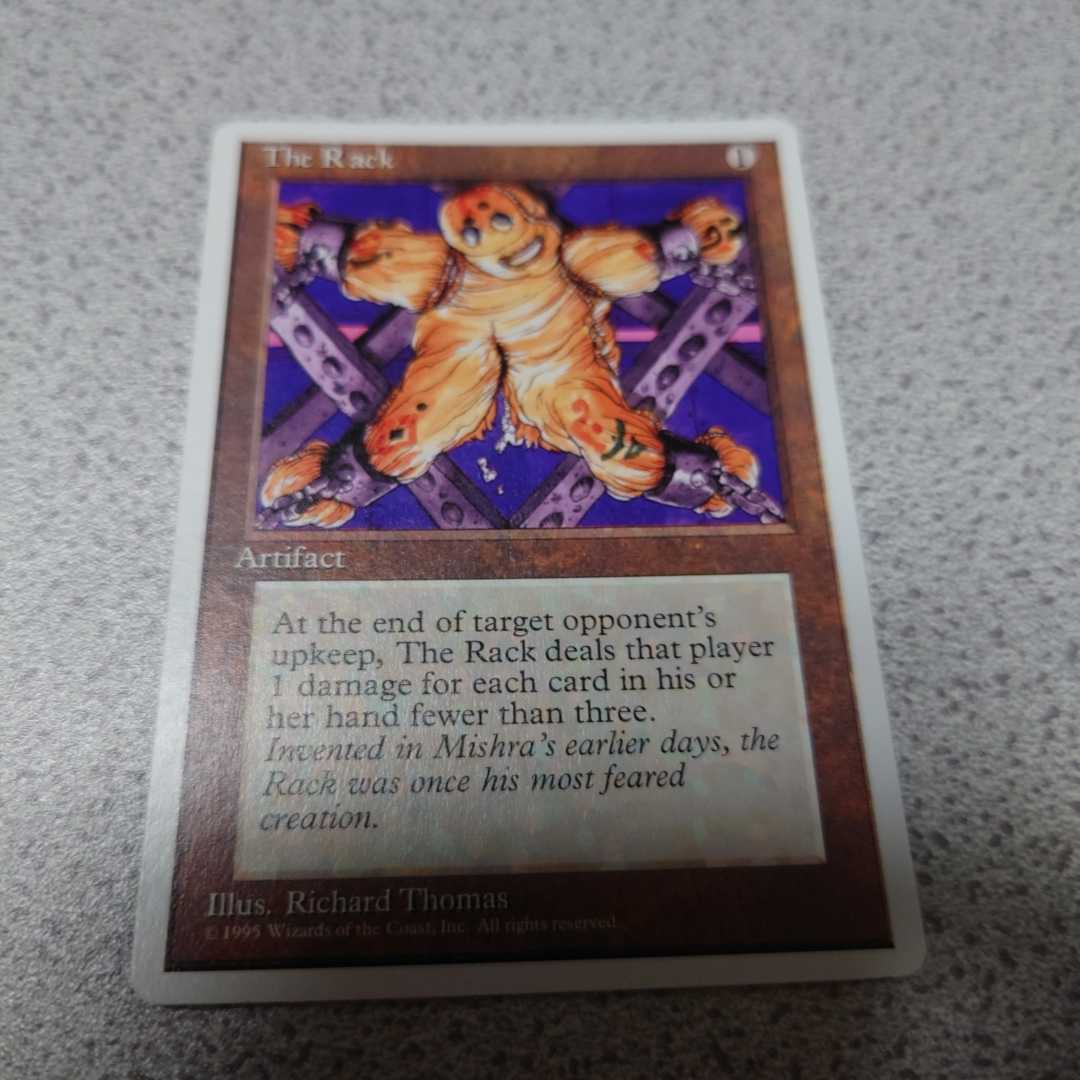 MTG 4版 拷問台 英語 一枚 アルターネイトフォース 即決拍卖