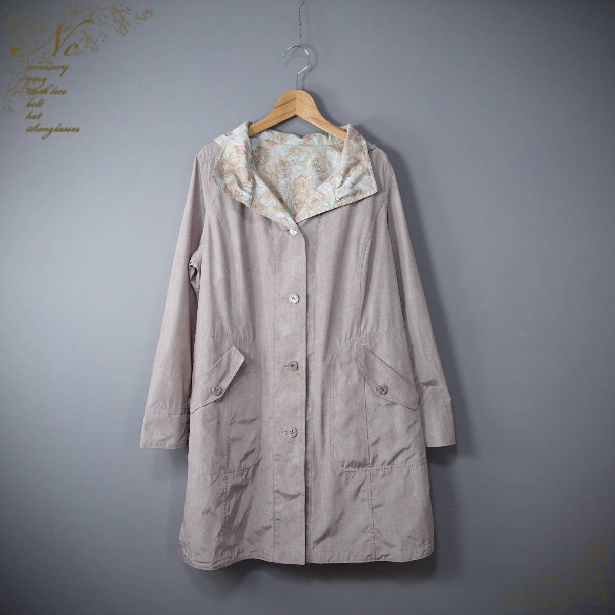 VINVERT/バンベール/11/リバーシブルジャケットコート/L相当パーカー拍卖