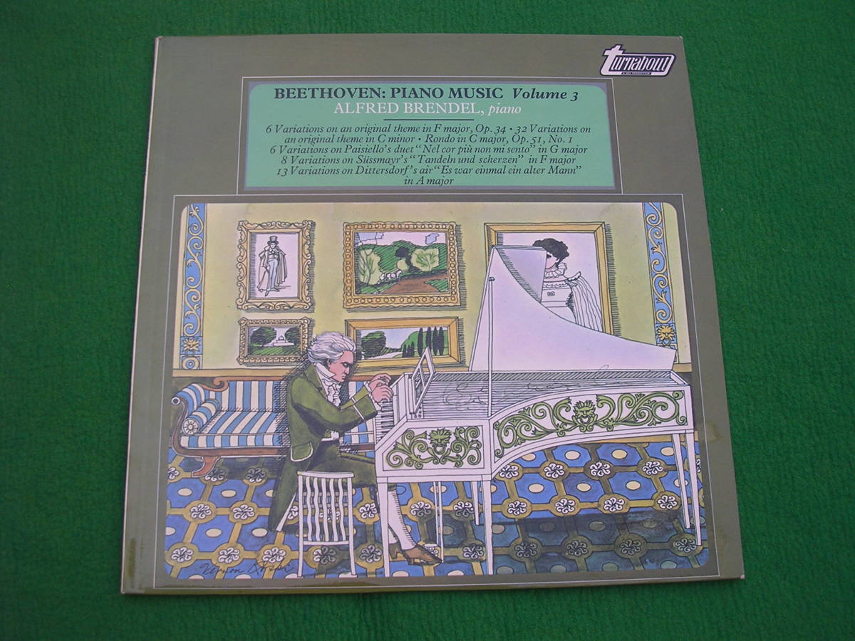LP・US☆ブレンデル / ベートーヴェン / Vol.3拍卖