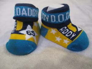 ☆【郵便(クリックポスト)対応】Daddy Oh Daddy(ダディオダディ)ベビー 靴下 くつした 立体ソックス ロゴ星柄 11-13cm (06-3260 A)拍卖
