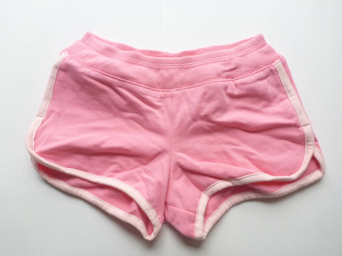 新品未使用 ディズニー ★ ピンク スウェット ショートパンツ 100拍卖