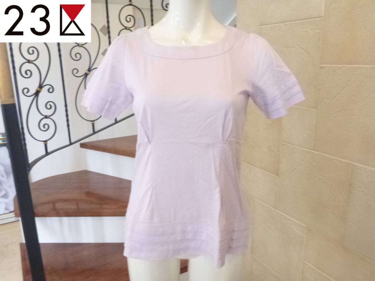 1万 新品 ピンク 半袖 フリル カットソー 32 XS相当拍卖