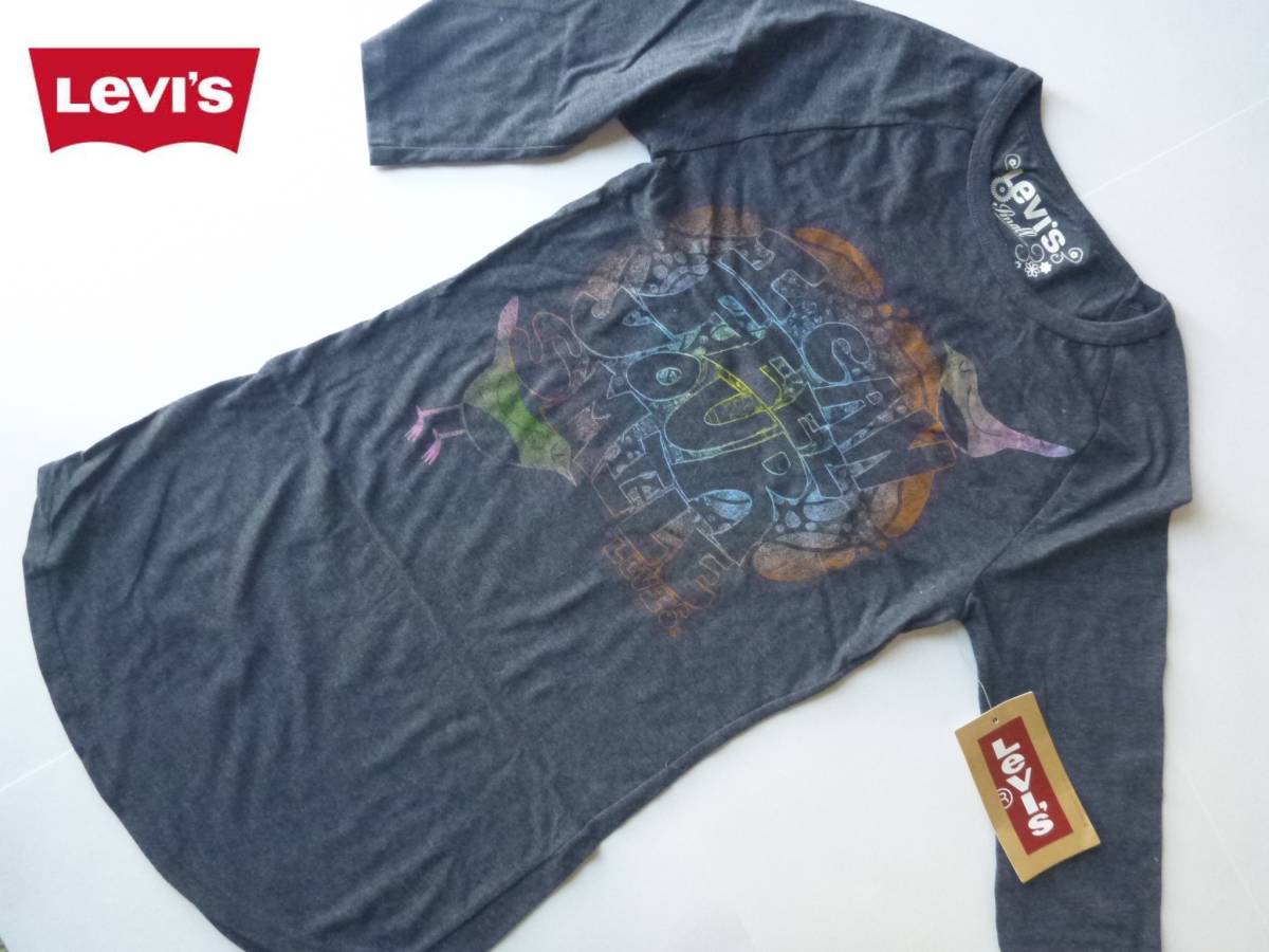 新品 Levi's リーバイス ★グレー Tシャツ S拍卖