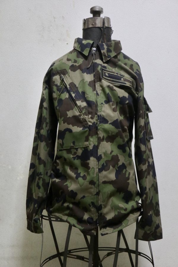 Sam 5545 送料無料 スイス軍 TAZ90 迷彩 ジャケット 軍用 軍物 軍モノ ミリタリー ビンテージ拍卖