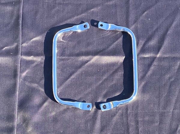 ● 新品:いすゞ 新型17ファイブスターギガ ステンレスメッキ アシスタントインナーグリップ 車内 手すり ドアハンドルカバー 【I-15】拍卖