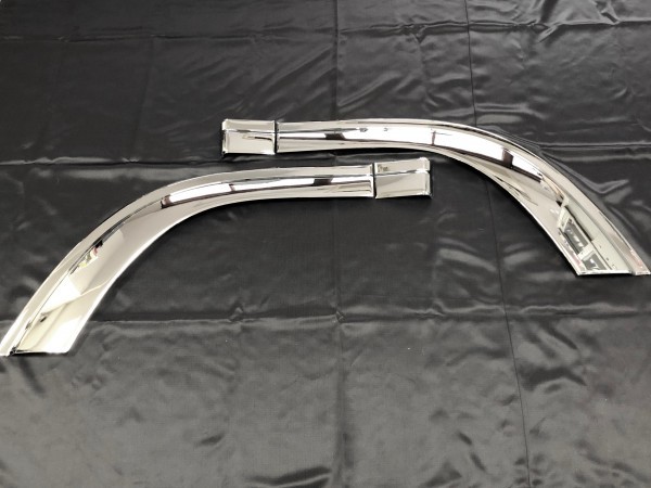 ● 新品: ISUZU いすゞ 07エルフハイキャブ用 メッキフェンダーパネル 左右セット 【I-2】拍卖
