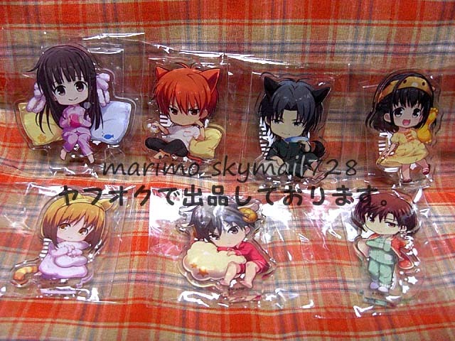 【フルーツバスケット/フルバ】CHARAUM CAFE キャラウムカフェ アクリルスタンド アクスタ 7種②【透/夾/紫呉/楽羅/杞紗/燈路/紅野】拍卖