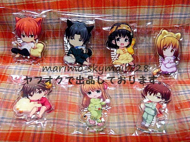 【フルーツバスケット/フルバ】CHARAUM CAFE キャラウムカフェ アクリルスタンド アクスタ 7種⑤【夾/紫呉/楽羅/杞紗/燈路/利律/紅野】拍卖