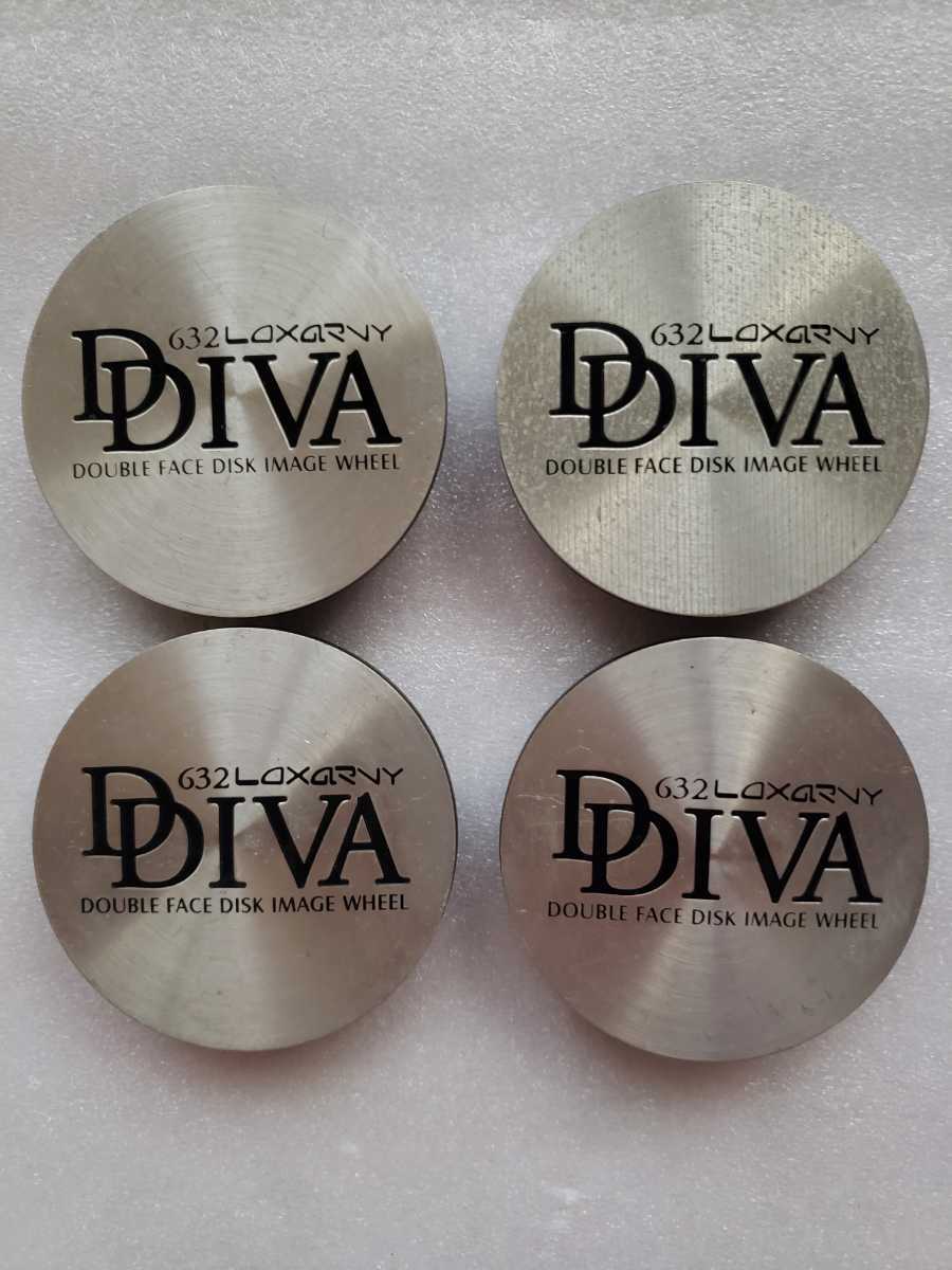 ≪81≫ LOXARNY 632 ロクサーニ DIVA ディーバ ダブルフェイス 中古センターキャップ 4個♪♪拍卖