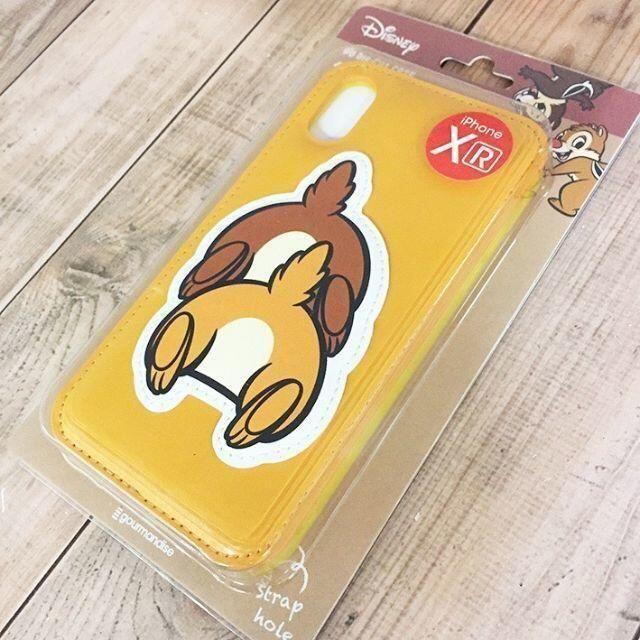 ★外箱スリキズ/本体問題なし ディズニー チップ&デール iPhoneXR スマホケース チップとデール DN588D拍卖