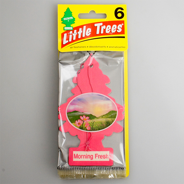 お得な6枚組 リトルツリー モーニング フレッシュ Little Trees 芳香剤 エアフレッシュナー 車 部屋 吊り下げ USA【メール便 送料無料】拍卖