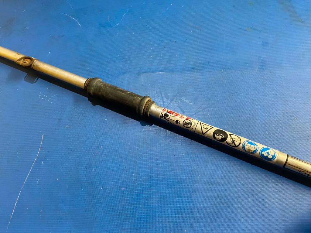 草刈機 刈払機 パーツ部品 パイプ シャフトパイプ径24.5mm シャフト径6mm ギア歯数11山/10山パイプ約152.5cm シャフト約156cm拍卖