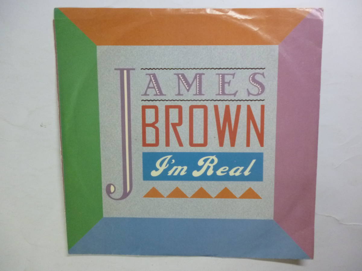 ◆US Org.EP 7inch ◆ James Brown ジェームス・ブラウン / I'm Real / Tribute 1988年 / Scotti Bros. Records ZS4-07783拍卖