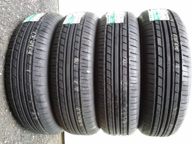未使用ラジアル 175/65R14 YOKOHAMA ECOS ES31ヨコハマエコス 4本 VWポロ 6R 9Nキューブプジョールノーパッソ FIAT 500パンダデミオ bB COO拍卖