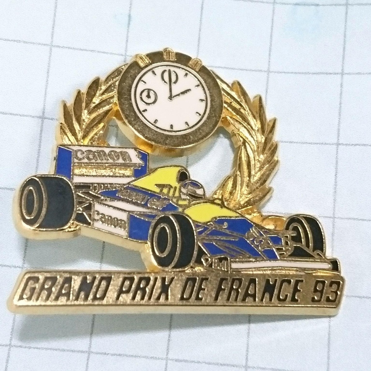 送料無料≫GRAND PRIX DE FRANCE 93☆自動車 ピンバッジ A01060拍卖