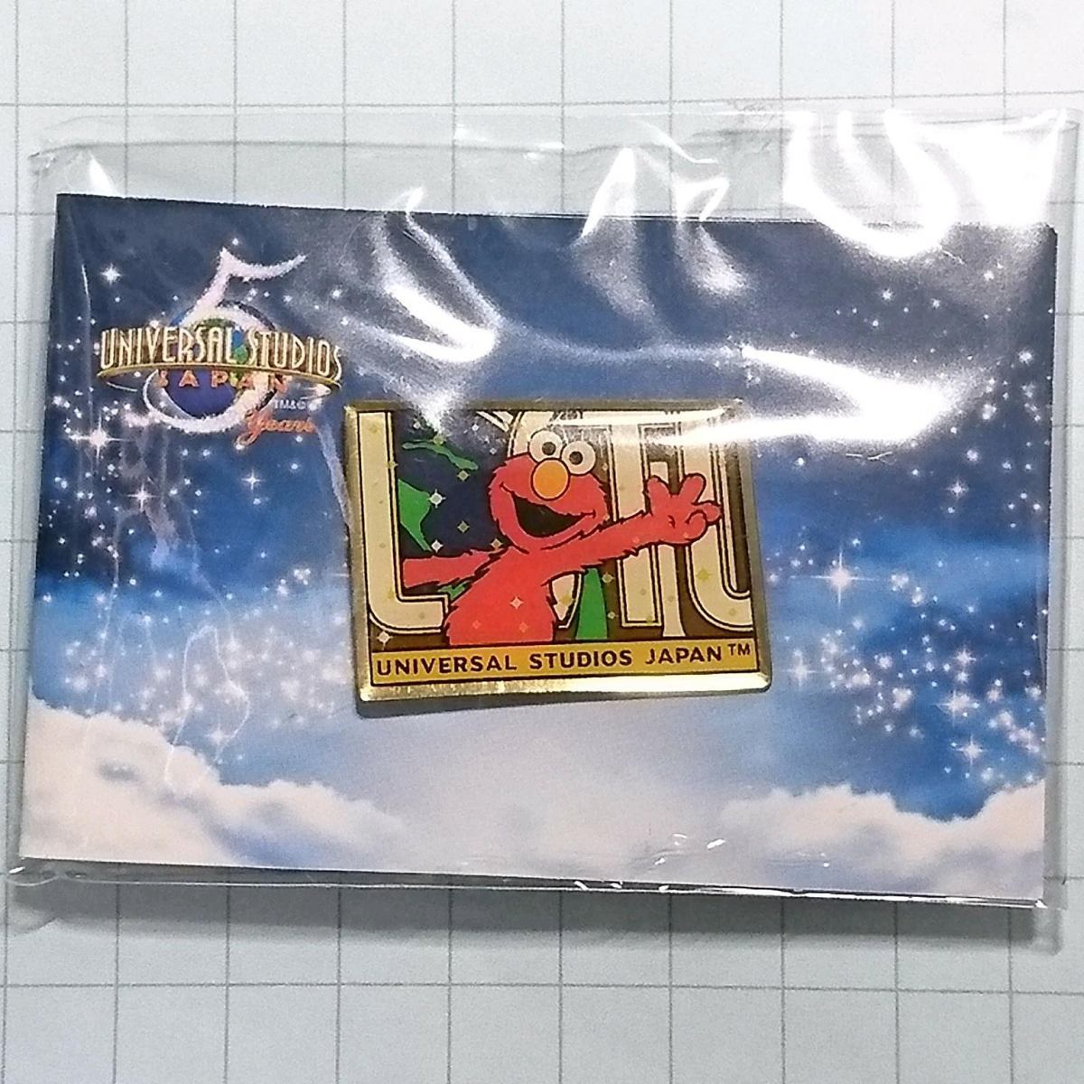 送料無料)エルモ USJ ユニバーサルスタジオ ピンバッジ A02733拍卖