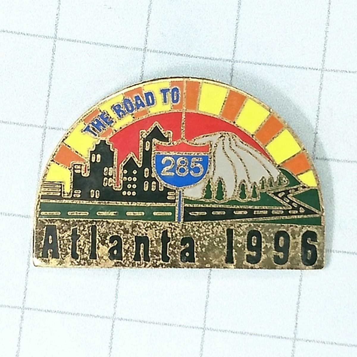 送料無料)1996 アトランタ五輪 輸入 アンティーク ピンバッジ A02962拍卖