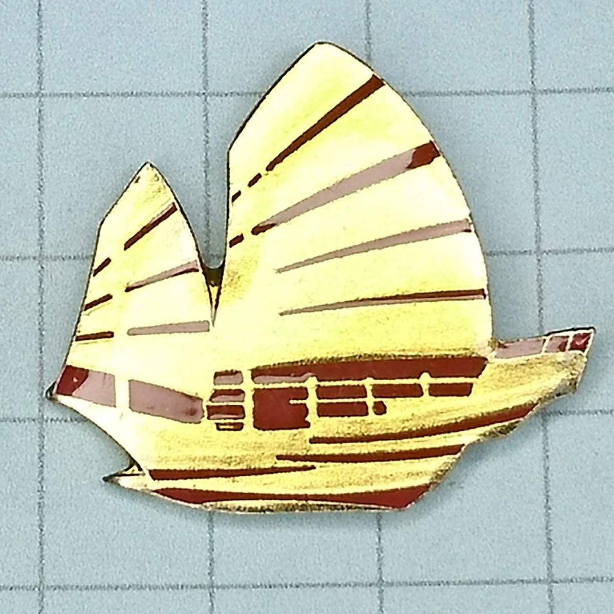 送料無料)アジア帆船 輸入 アンティーク ピンバッジ A03225拍卖