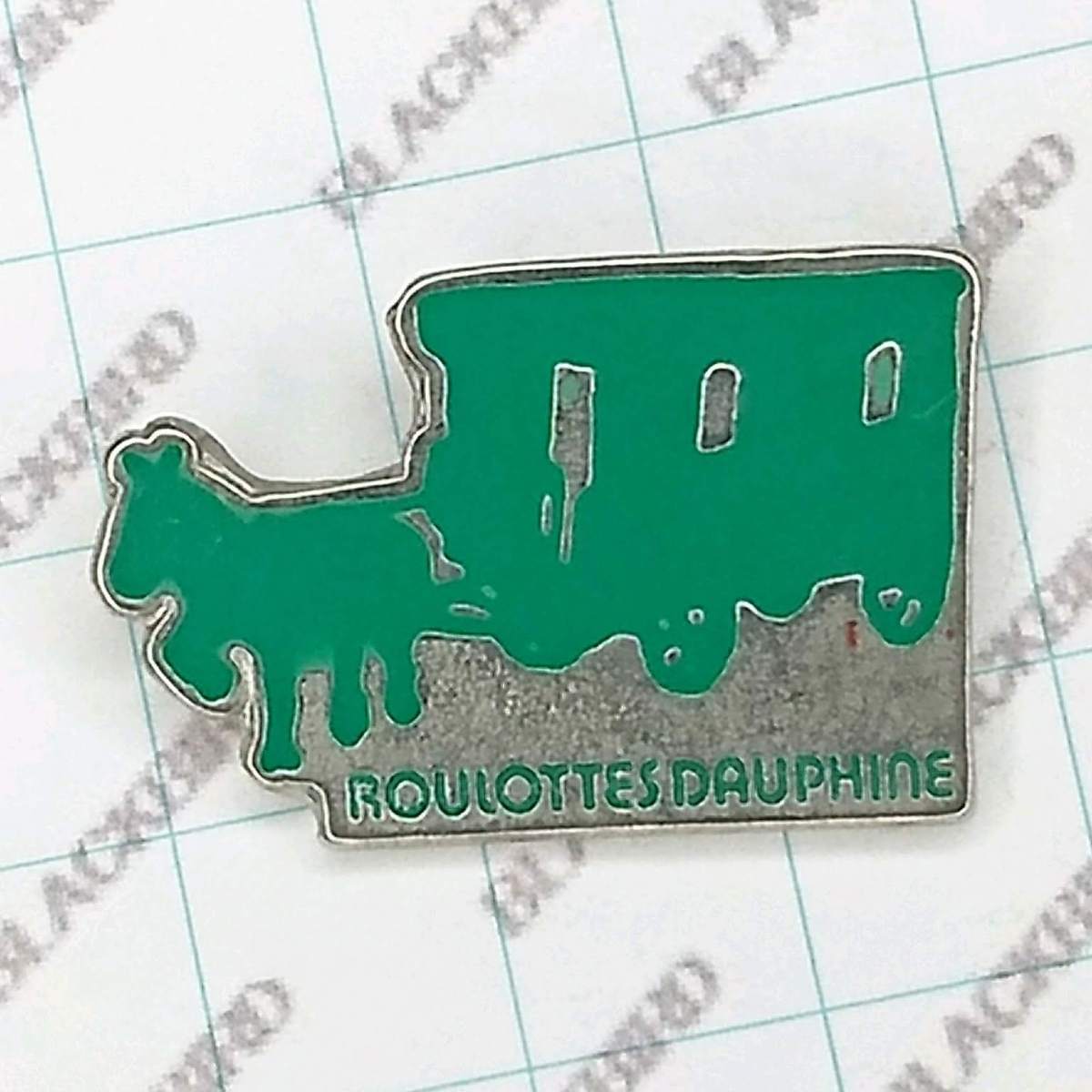 送料無料)馬車 フランス輸入 アンティーク ピンバッジ A03518拍卖