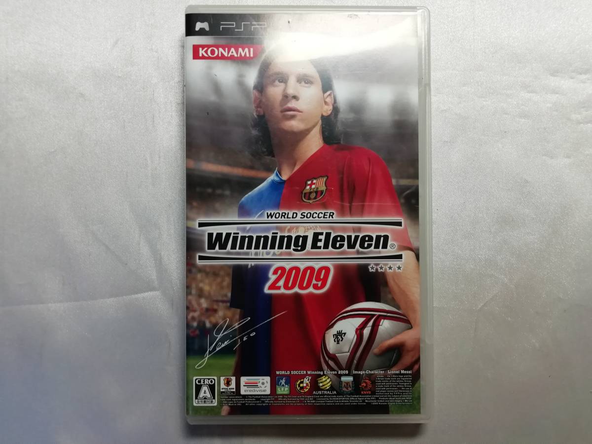 中古品/欠品有り PSPソフト WORLD SOCCER Winning Eleven 2009 説明書欠品拍卖