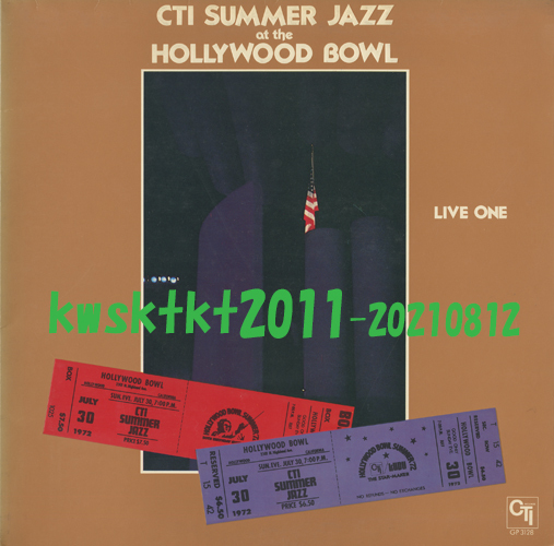 GP-3128★CTIオール・スターズ CTIサマー・ジャズ・アット・ザ・ハリウッド・ボウル拍卖