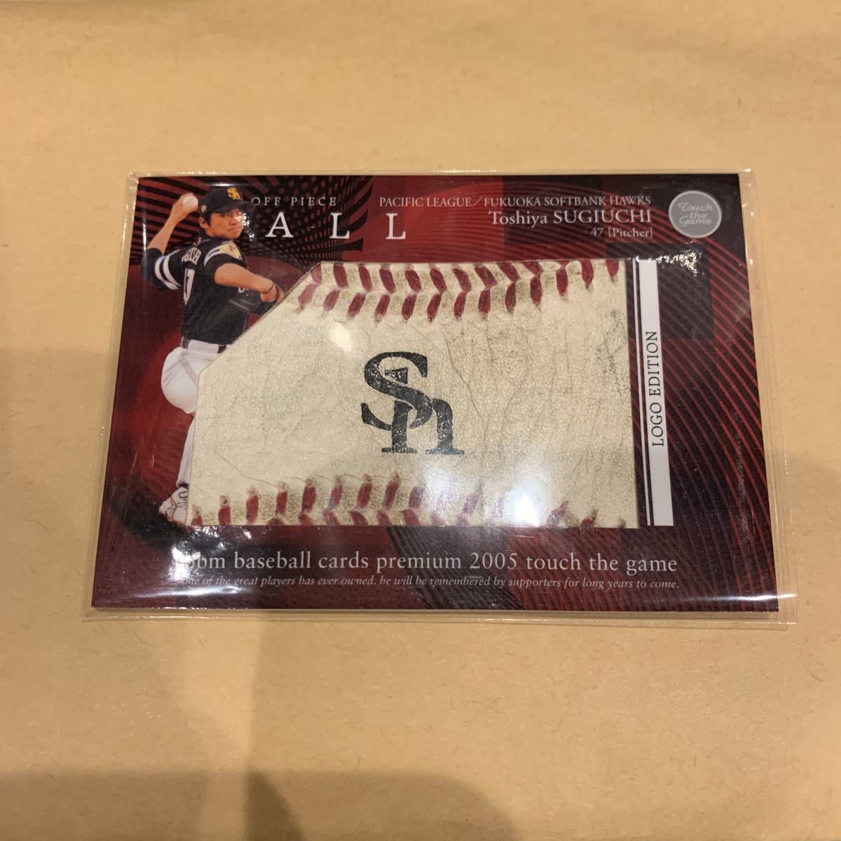 BBM タッチ ザ ゲーム 10枚限定 ロゴ ボール カード 杉内 ソフトバンク 巨人 ジャイアンツ 直筆 サイン バット ジャージ拍卖