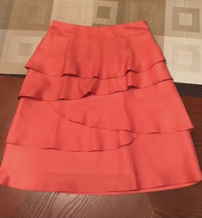 おしゃれ!! オレンジ ミニスカート♪拍卖
