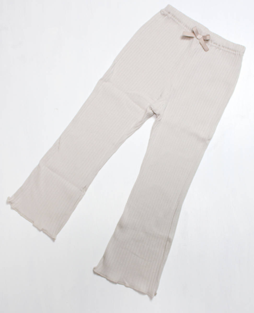 最終OFF【petit main】110/プテイマイン/レギンスPT/ライトグレー拍卖