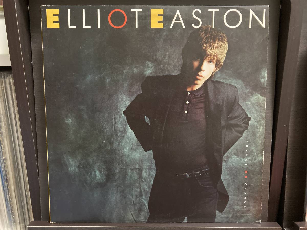 【LP】ELLIOT EASTON ☆ Change No Change 85年 US Elektra アナログ 80sポップ 名盤 カーズギタリスト ソロ Jules Shear参加 良音拍卖