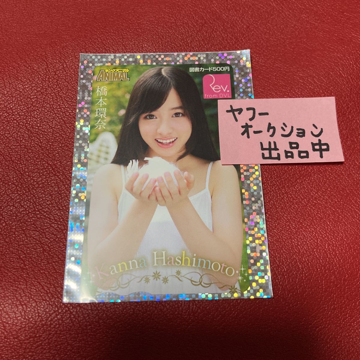 橋本環奈 図書カード 白泉社 ヤングアニマル 2014年 抽選品拍卖