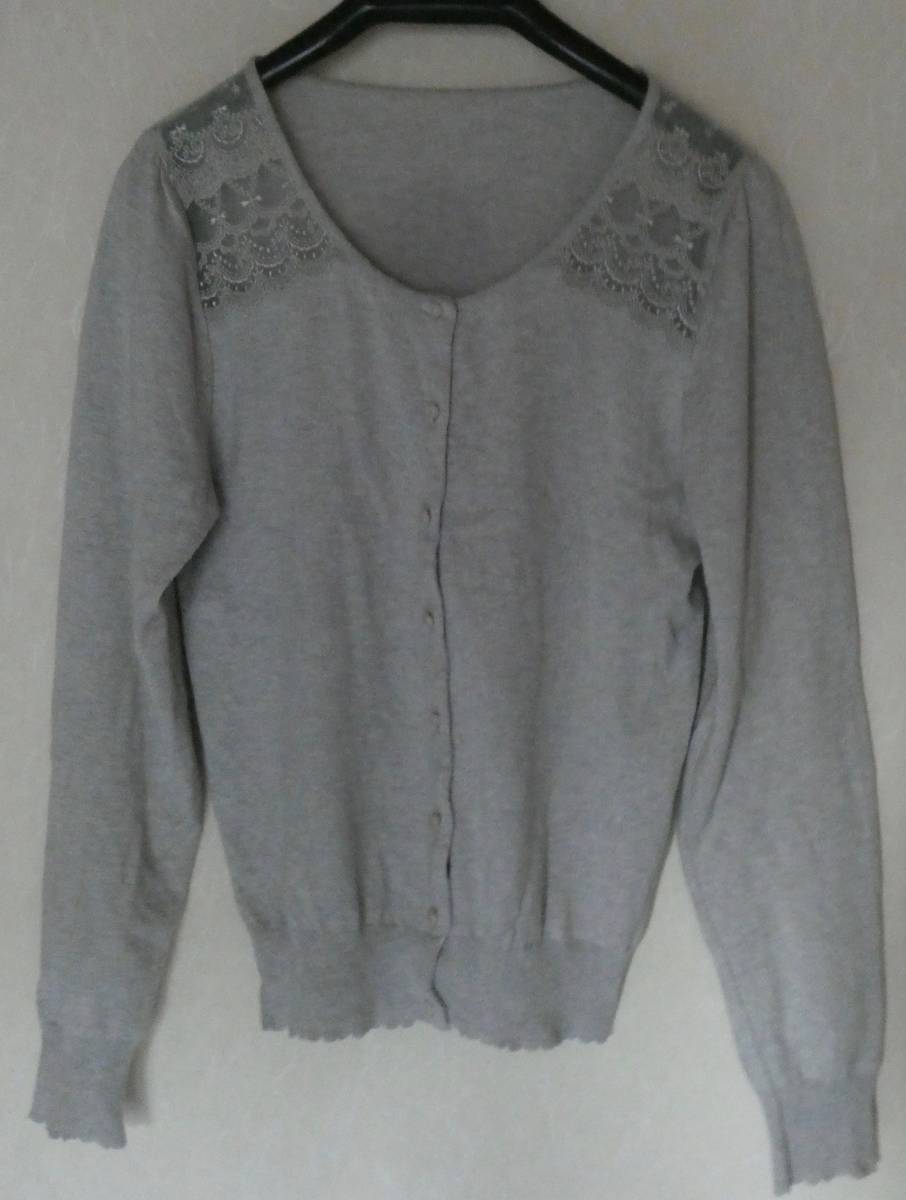franche lippee カーディガン Mサイズ レースフランシュリッペ レース切替拍卖