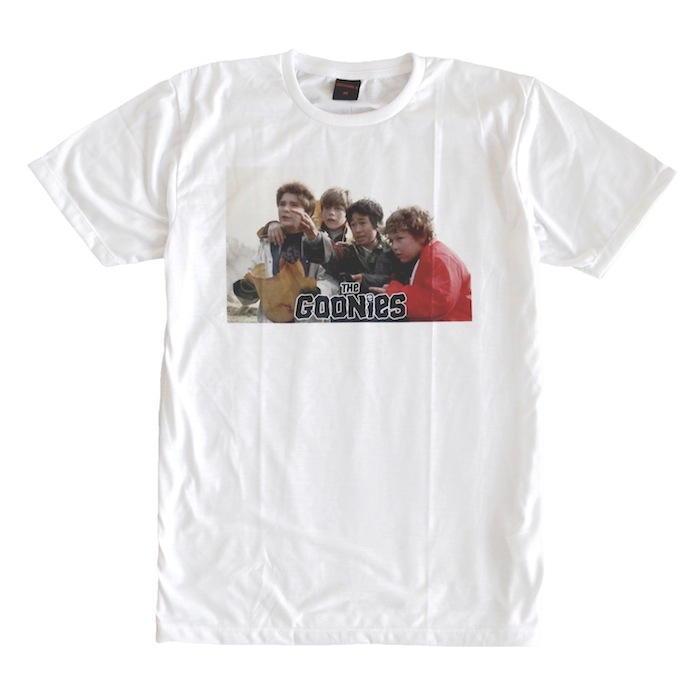 映画Tシャツ グーニーズ 冒険 宝箱 アメリカ チャンク ストリート系 デザインTシャツ おもしろTシャツ メンズ 半袖★tsr0726-wht-s拍卖