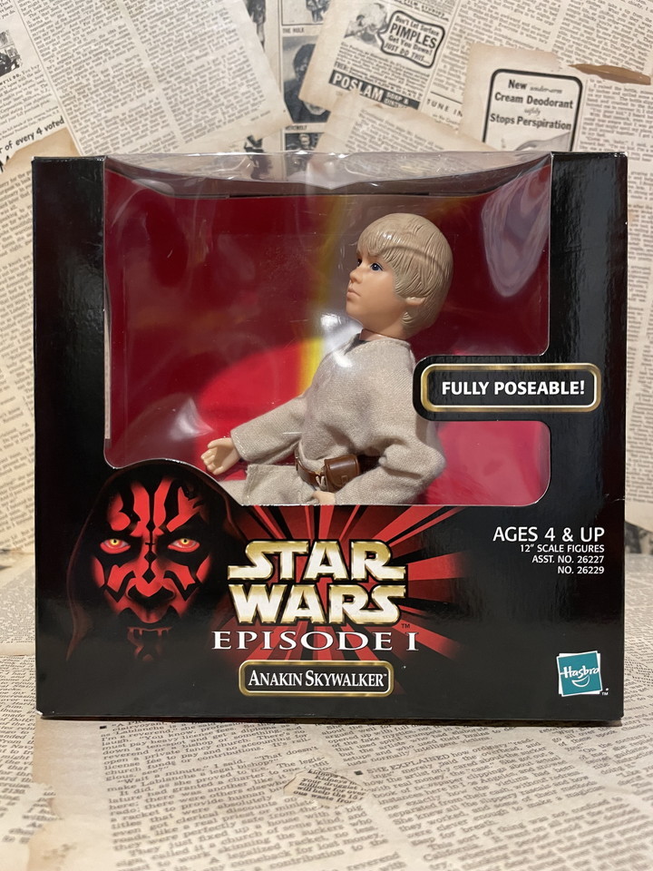 ☆1990年代/スターウォーズ/STARWARS/アクションフィギュア/アナキン/未開封USAビンテージ即決/未開封/ケナー☆拍卖