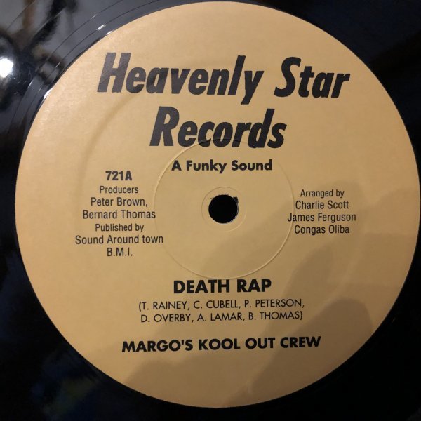 Margo's Kool Out Crew / Death Rap拍卖
