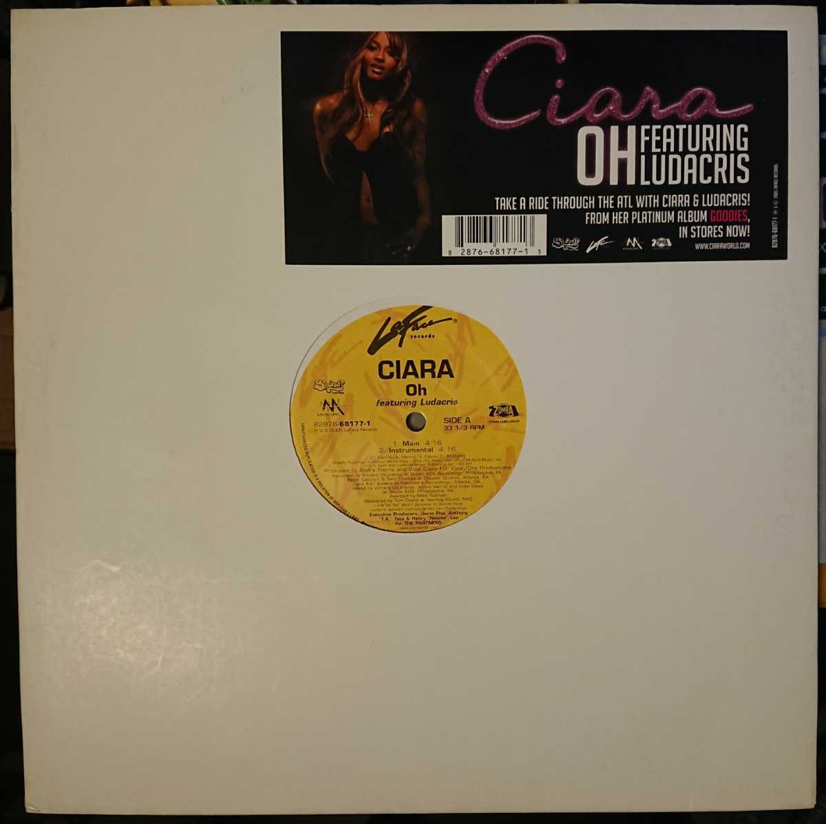 Ciara Featuring Ludacris - Oh/2005 US/LaFace Records 82876 68177 1拍卖