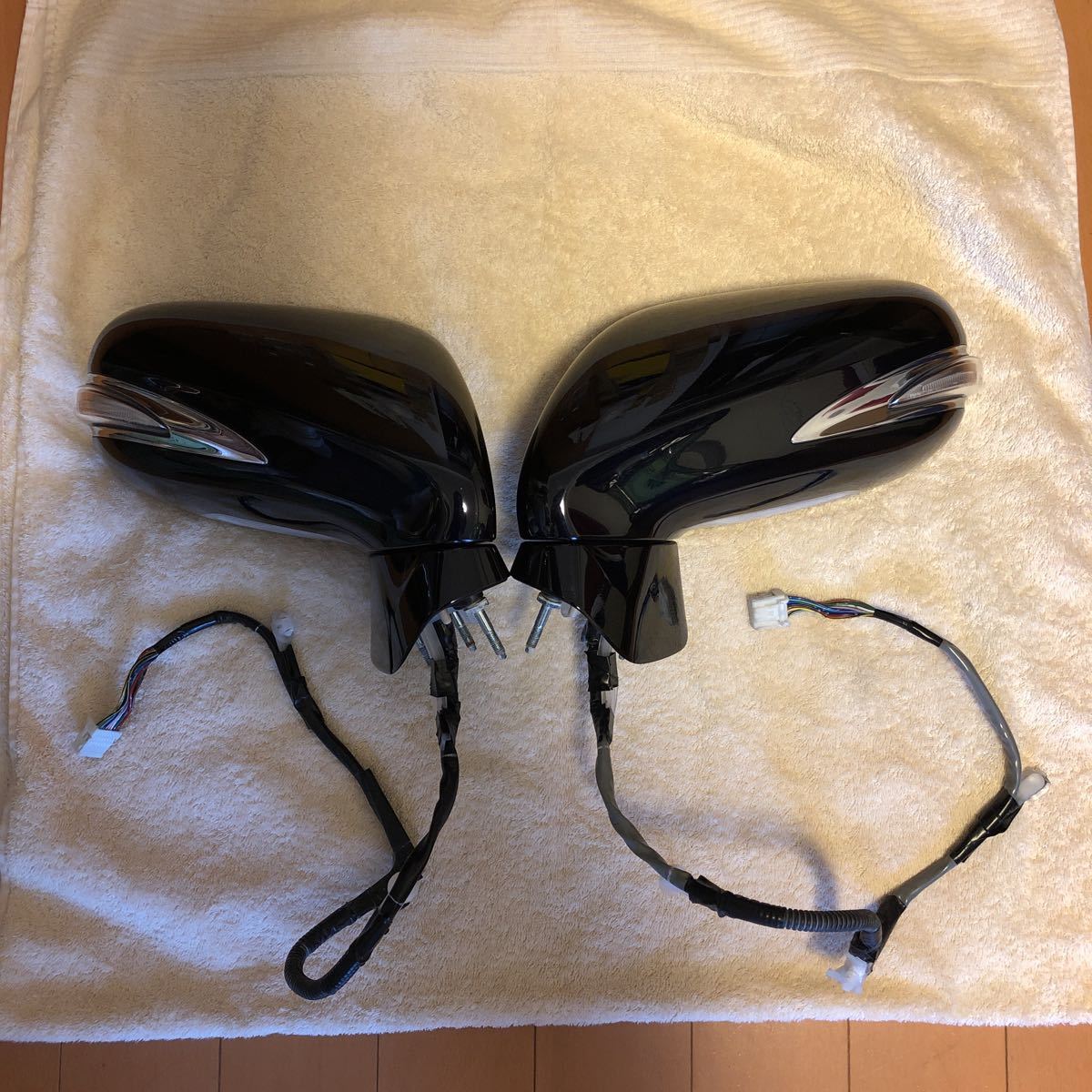 美品 LS600 中期 ドアミラー左右セット 214 LS460 前期 後期 USF UVF拍卖