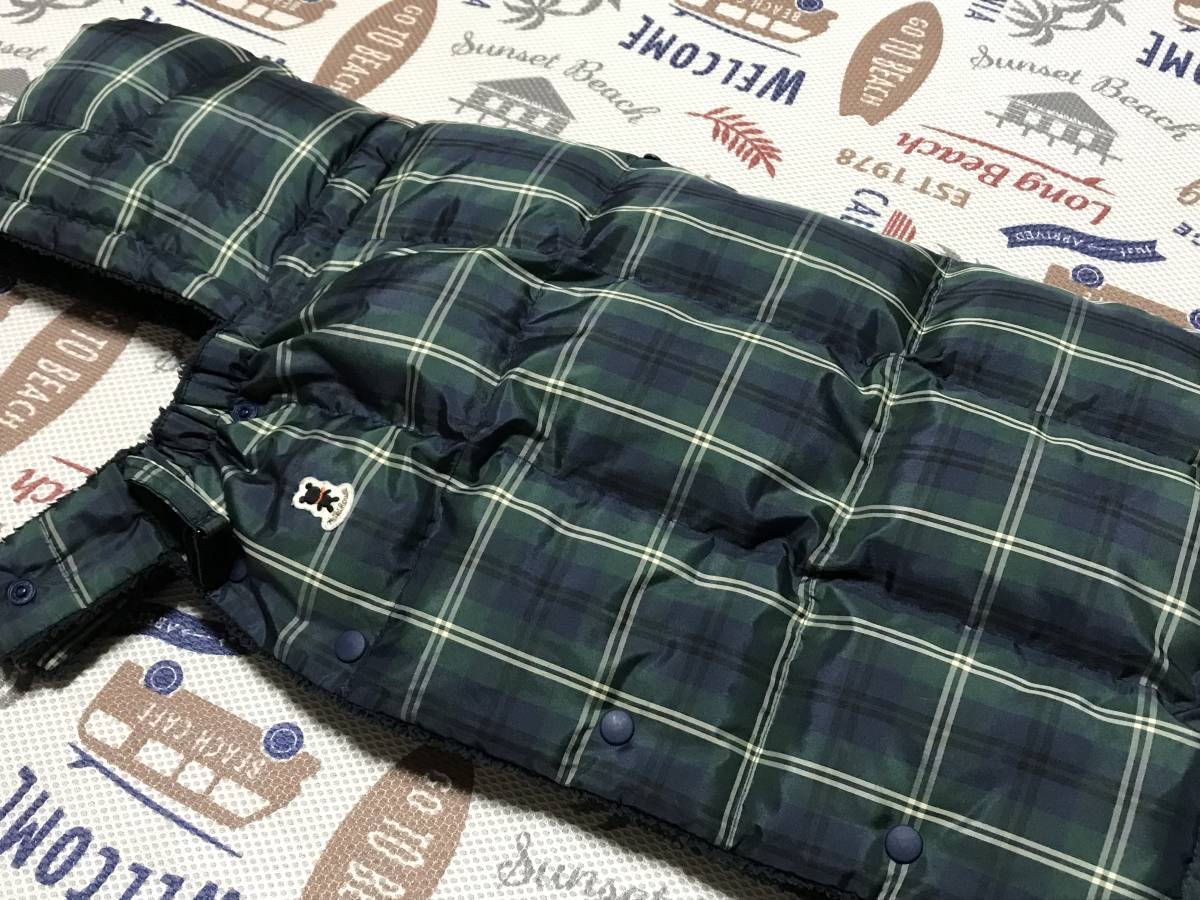 ミキハウス ダブルB ダウン 3ウェイケープ 拍卖