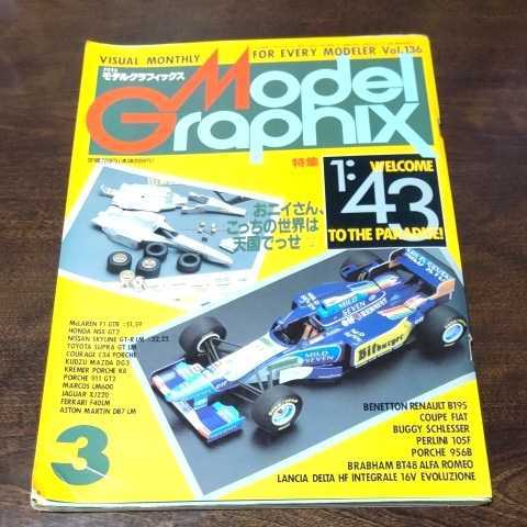 モデルグラフィックス 1996 3月号 No.136 ☆落書き有り拍卖