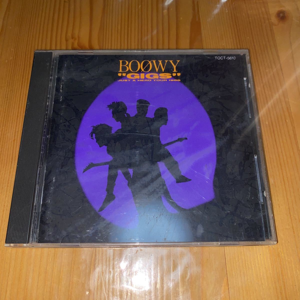 「GIGS -JUST A HERO TOUR 1986-」BOOWY 熊本より 中古CD拍卖