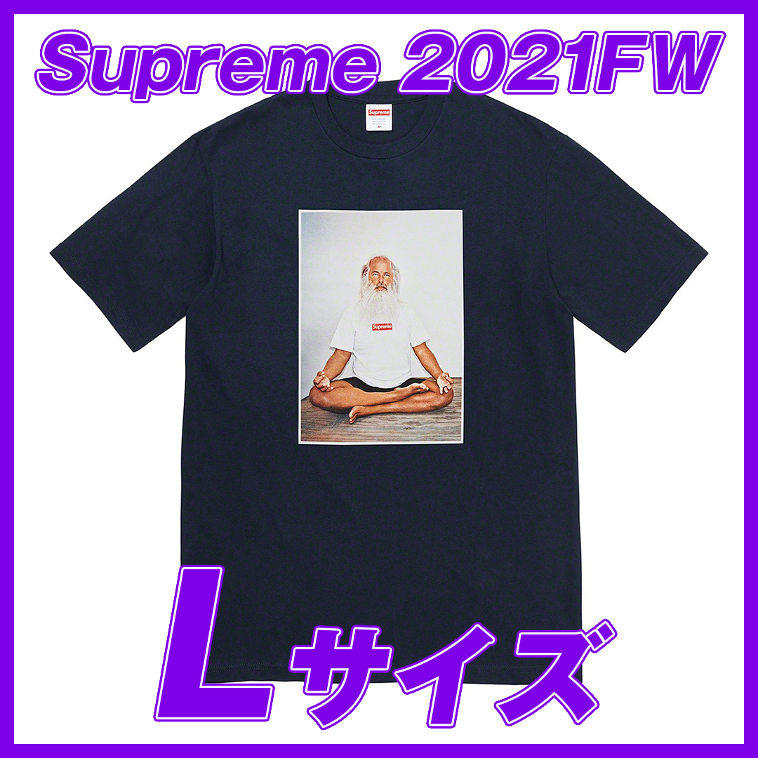 1533 Supreme Rick Rubin Tee Navy Lサイズ/シュプリーム リック ルービンTee ネイビー Lサイズ 2021AW拍卖
