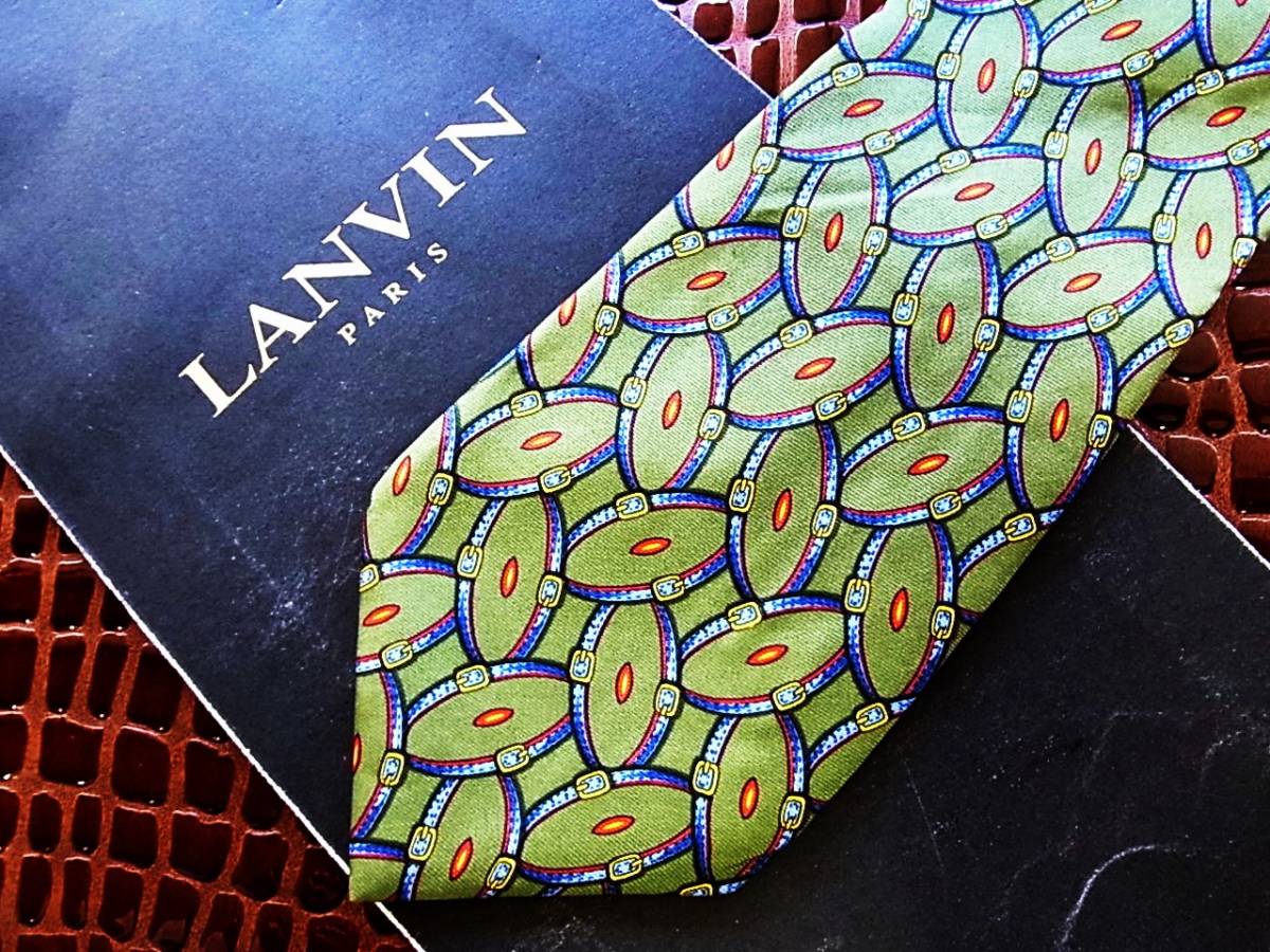 ◇E661R◇在庫処分SALE●ランバン【ベルト】ネクタイ拍卖