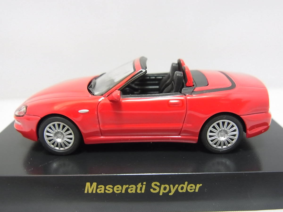 京商1/64 MASERATI マセラティ ミニカーコレクション Spyder スパイダー拍卖
