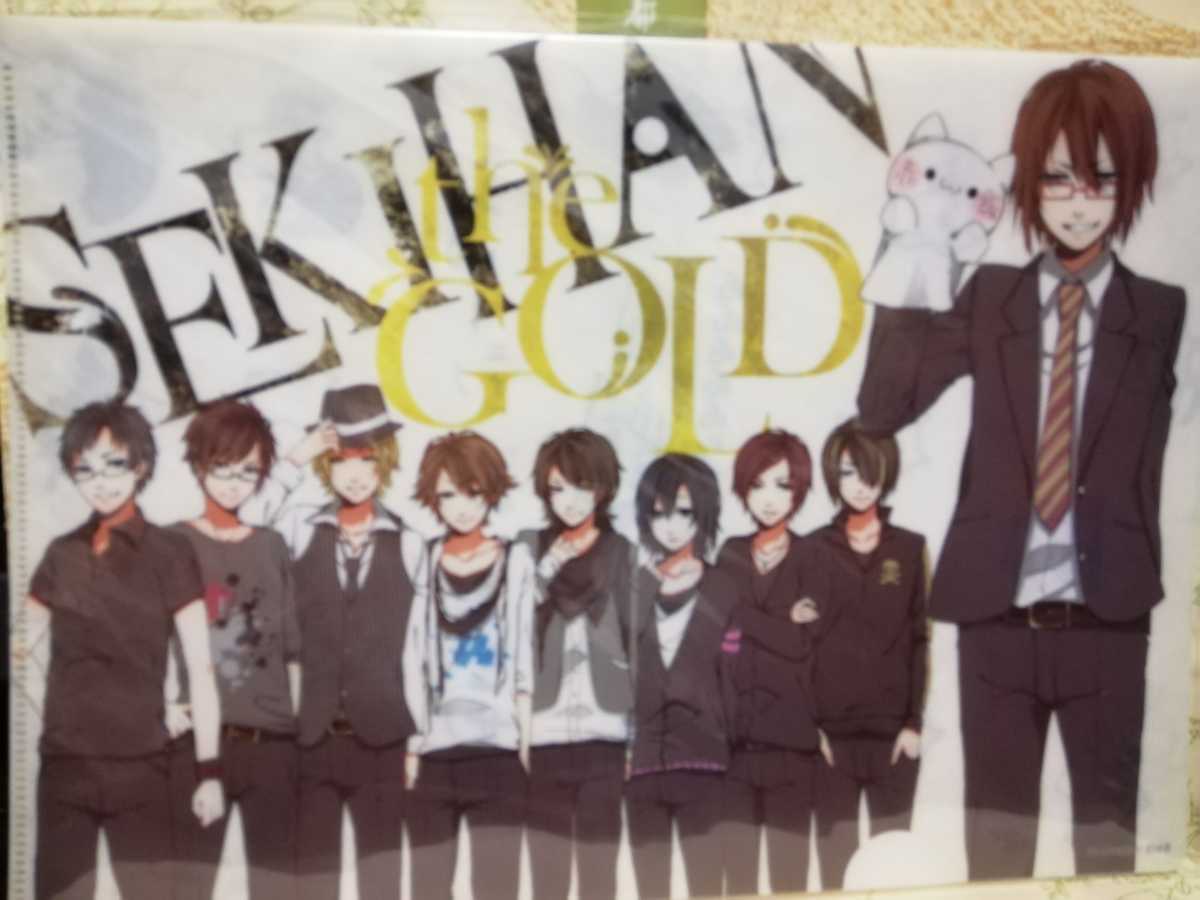 A4-01 クリアファイル せきはん だ ごーるど SEKIHAN the GOLD拍卖