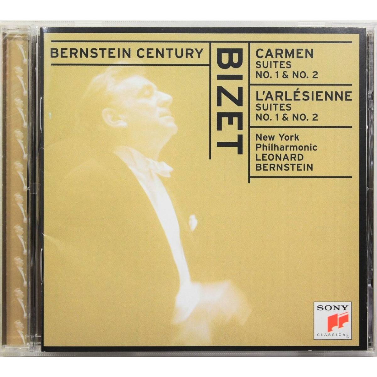 【SBM-CD】 レナード・バーンスタイン ◇ ビゼー カルメン組曲 / アルルの女組曲 ◇ ニューヨーク・フィルハーモニック ◇拍卖
