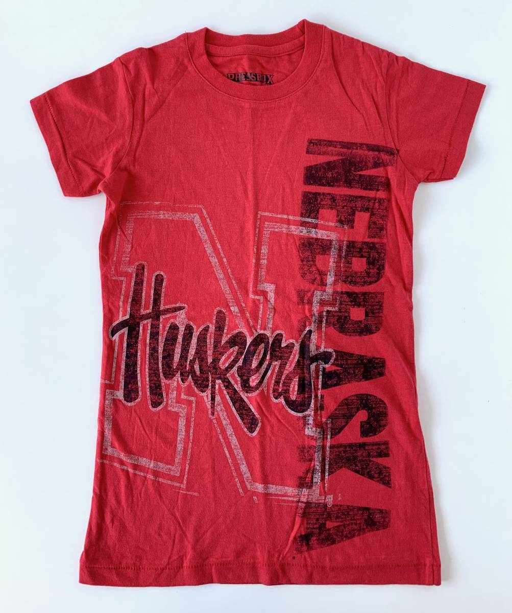 ★送料無料 超美品 PRESSBOX プレスボックス トップス 半袖Tシャツ 赤 サイズS レディース 女性用拍卖