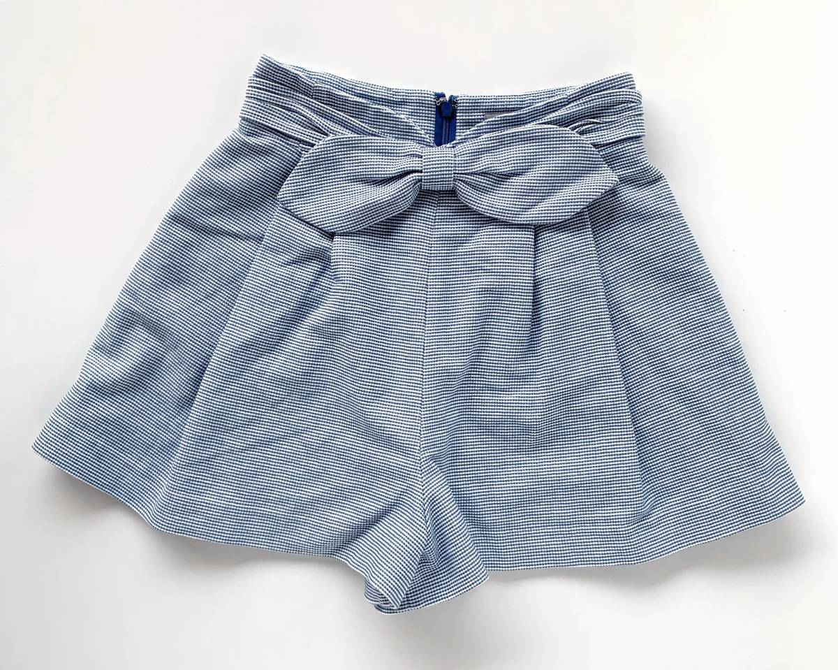 ★送料無料 Rirandture リランドチュール ボトムス キュロット スカート ブルー系 サイズ0 レディース 女性用拍卖
