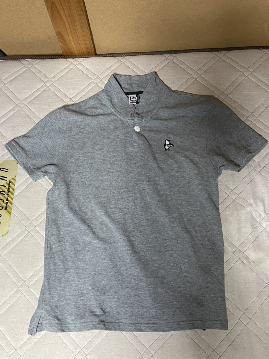 CHUMS チャムス ブービーショール ポロシャツ グレー Mサイズ拍卖