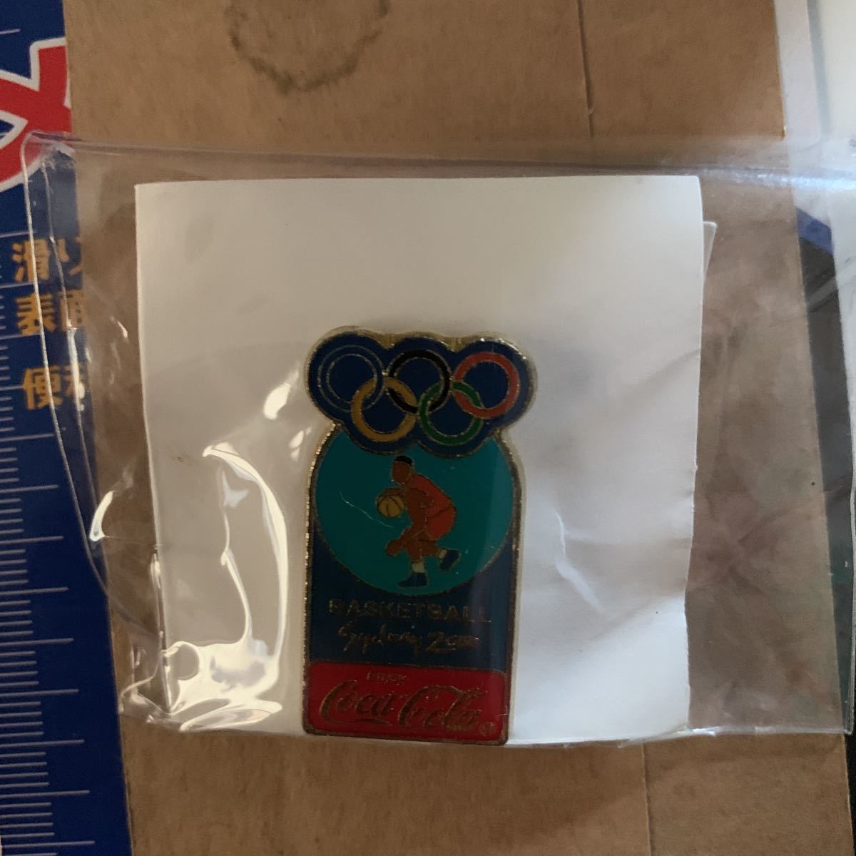 シドニーオリンピックピンバッジ バスケット コカコーラ拍卖